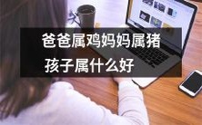 爸爸是鸡，妈妈是猪，在猪年生的孩子属于哪个属相？寻求最佳的生肖匹配建议