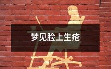 做梦时梦见脸上长出恶心的疮，让你陷入内心的恐惧和焦虑之中