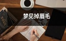 在梦中经历的惊人事件：我梦见自己掉眉毛！
