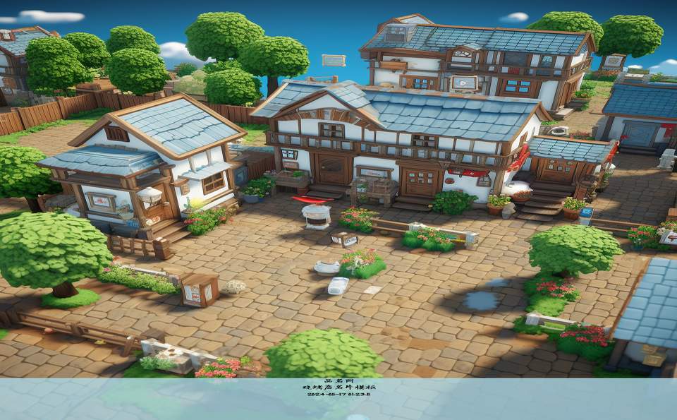 烧烤店名片模板