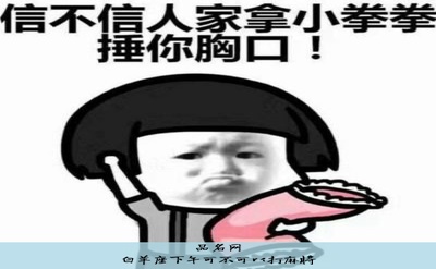 白羊座下午可不可以打麻将