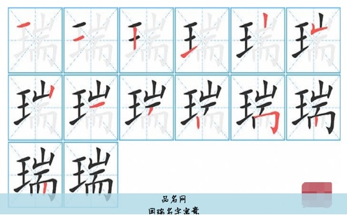 国瑞名字寓意