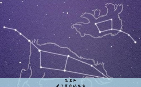 关于星座的名字