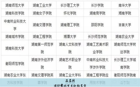 有创意的艺术机构名字